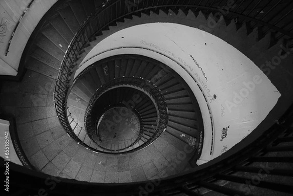 Obraz Staircase from above