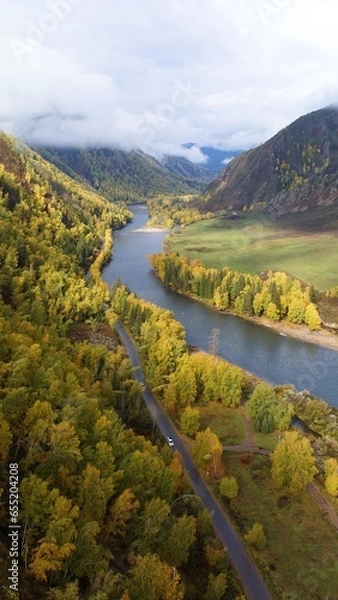 Obraz lake in the mountains