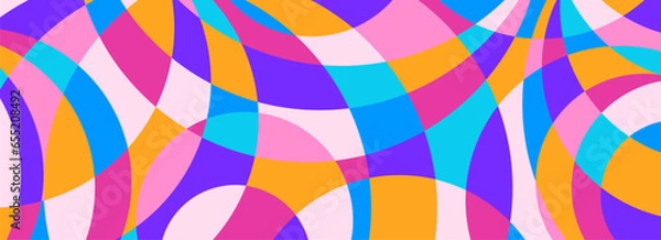 Fototapeta  geometric Color splash abstract background for design.