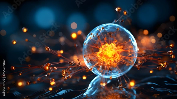 Obraz Macro Photography of Neurons