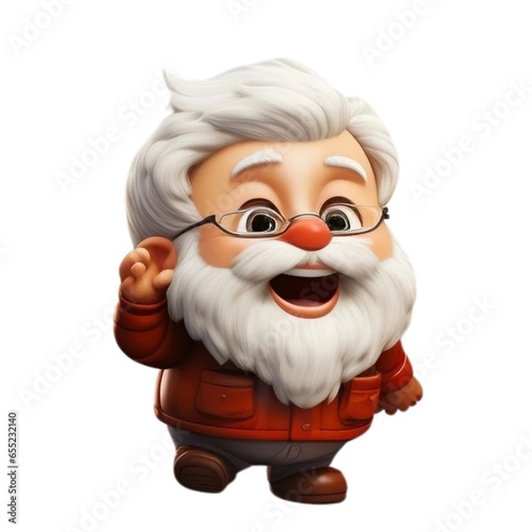 Obraz Santa 3D