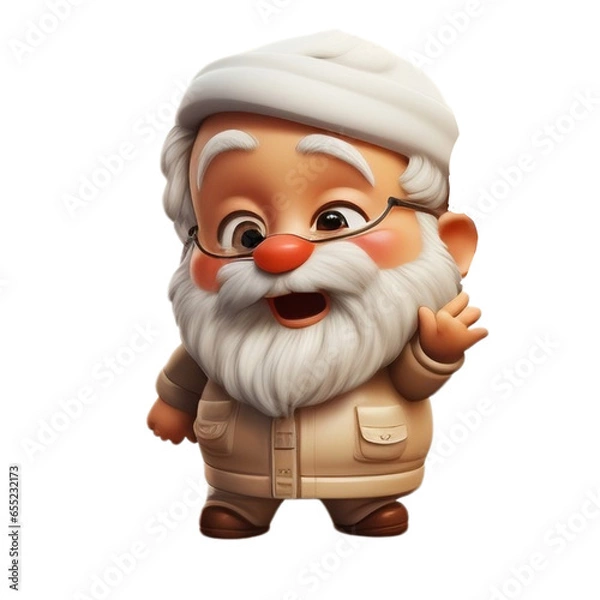 Obraz Santa 3D