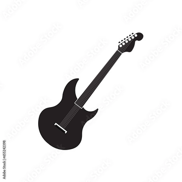 Obraz electric guitar icon