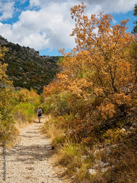 Obraz Hiking around the cirque de Navacelles