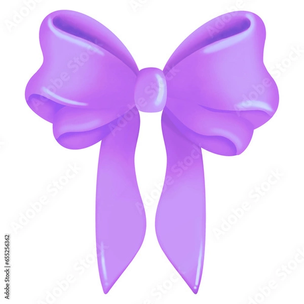Obraz violet ribbon