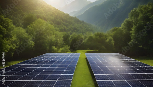 Obraz solar power station