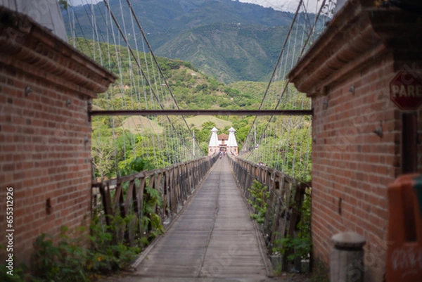 Obraz puente de occidente colombia