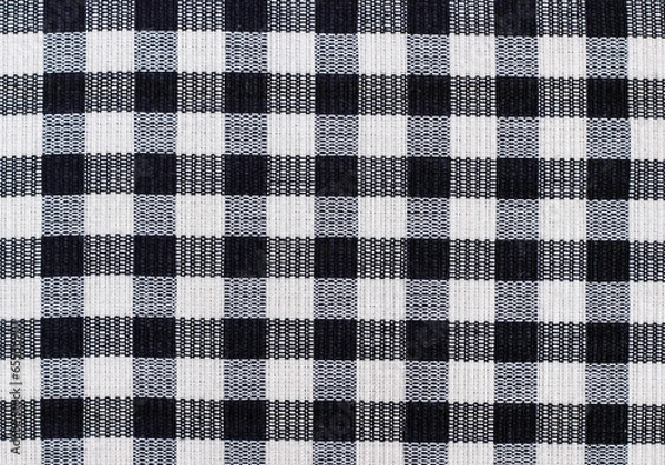 Fototapeta Square pattern fabric texture & background