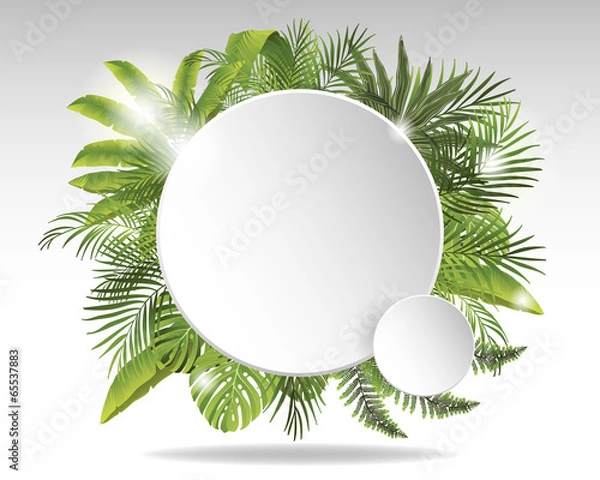 Obraz tropical background