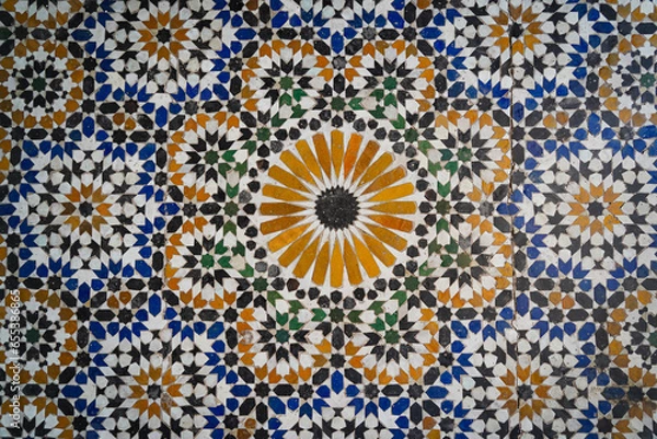 Obraz Moroccan pattern in a palace