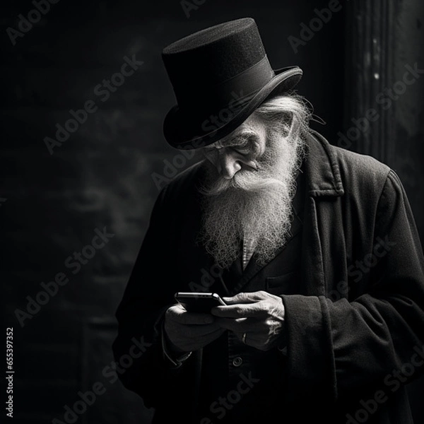 Obraz Industrial Age Texter