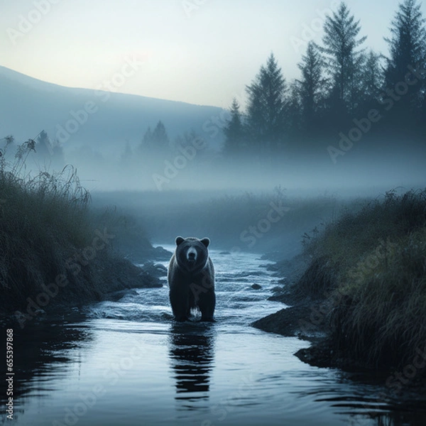 Obraz River Bear