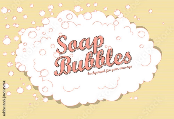 Obraz soap bubbles