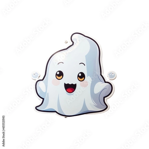 Obraz sticker ghost2, generative ai