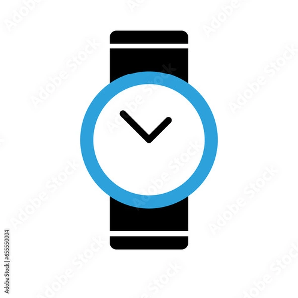 Fototapeta Watch icon. Vector concept illustration for design.
