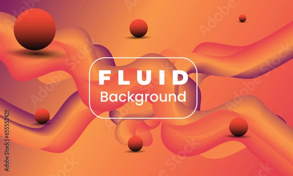 Fototapeta  liquid gradient Background. Colorful Fluid Color Gradient. Design Template