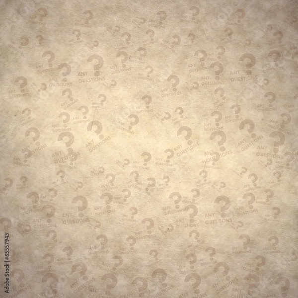 Obraz retro question sign background