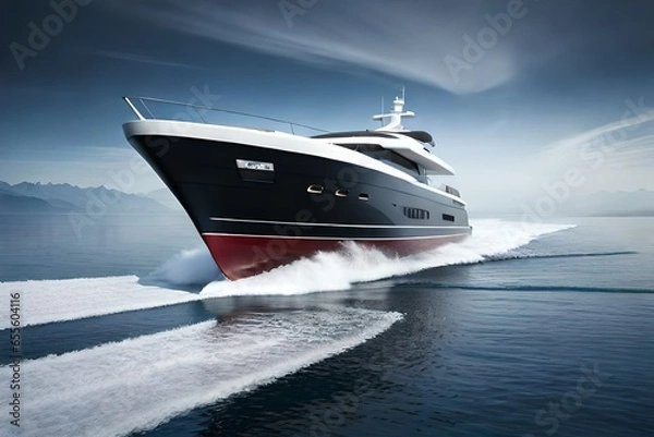 Obraz luxury cruise ship ai generated