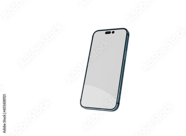 Fototapeta front  and back smartphone mobile -  Iphone 15 pro max 