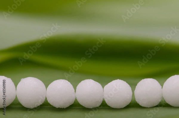 Obraz Homeopathic granules