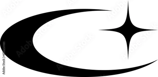 Fototapeta Y2k Aesthetic Element