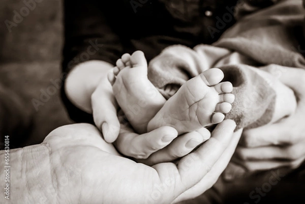 Obraz in Händen gehalten