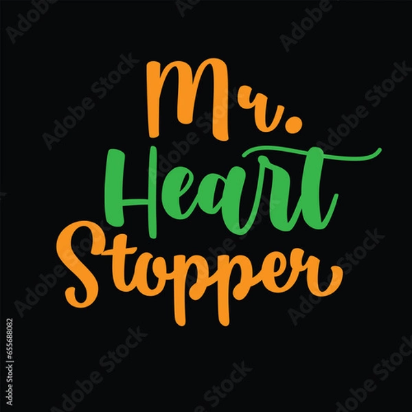 Fototapeta VALENTINES DAY Tshirt Design 