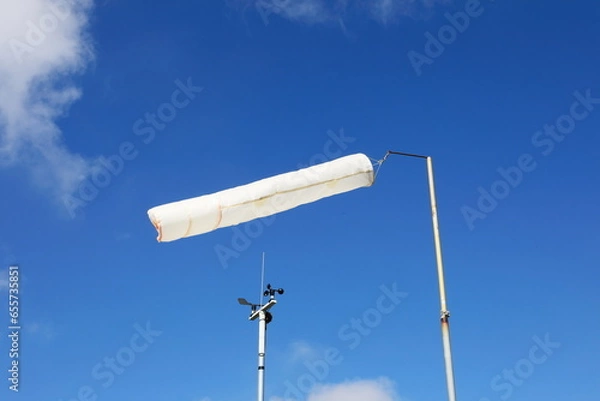 Obraz 風速計と吹き流し