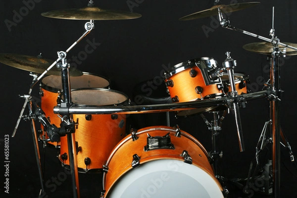 Fototapeta Drumms on a stage