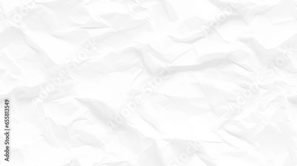 Obraz crushed paper texture. Overlay element.