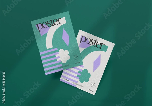 Obraz Posters Mockup 