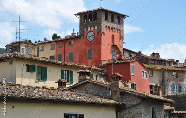 Obraz Toskana, Loro Ciuffenna