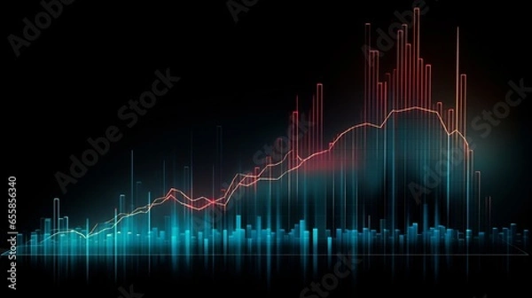 Fototapeta The Forest and the Trees: Measuring the Cost of Modern Development, Graphs and sustainibility

