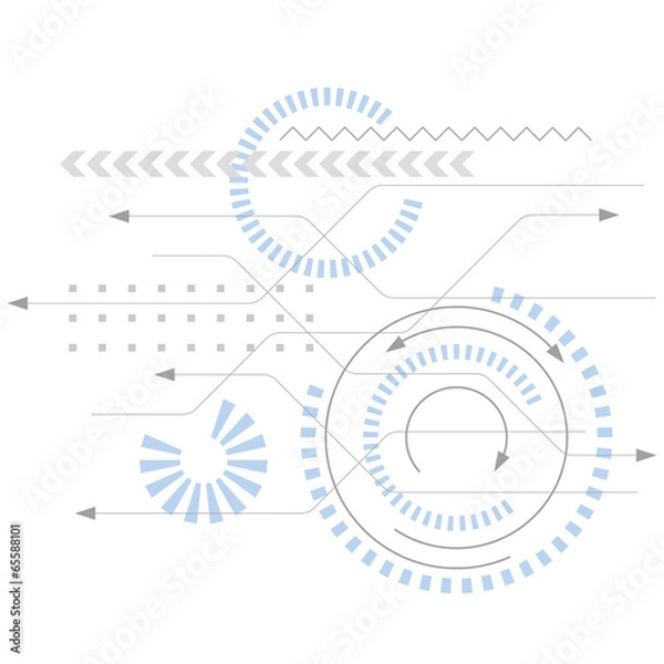 Fototapeta 背景　テクノロジー