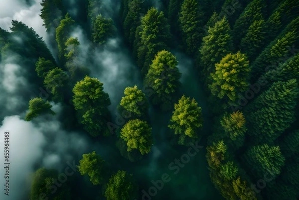 Obraz view of forest