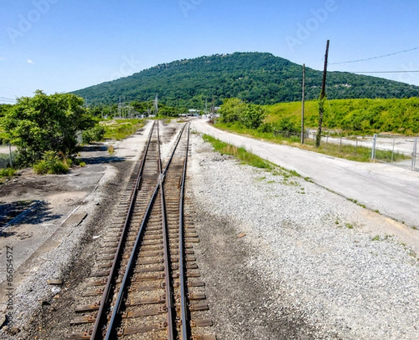 Obraz Abandoned industrial complex
