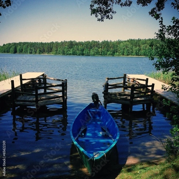 Obraz Mazurski pejzaż