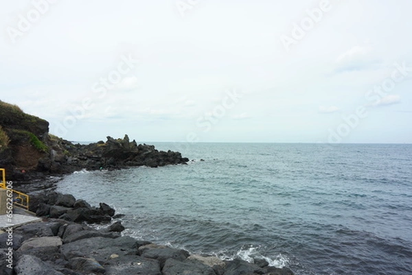 Fototapeta 제주도 바닷가