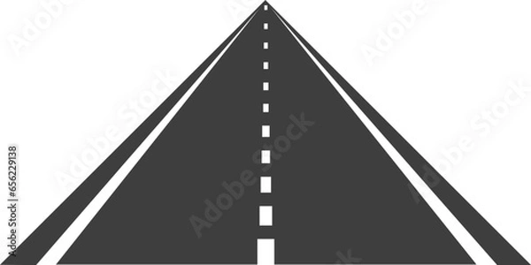 Obraz Vector road design.