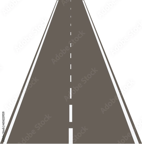 Obraz Vector road design.
