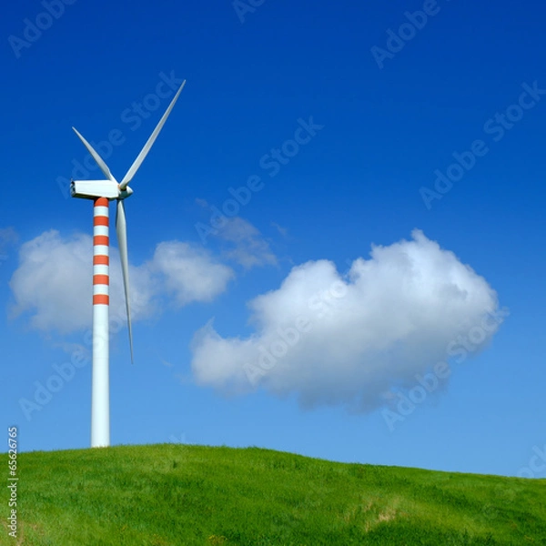 Fototapeta Wind turbine