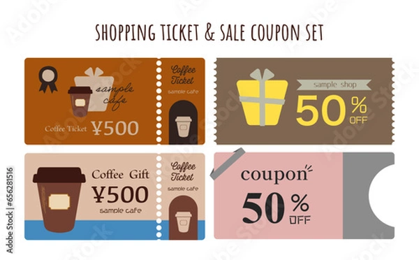 Obraz ギフト券とクーポンセット