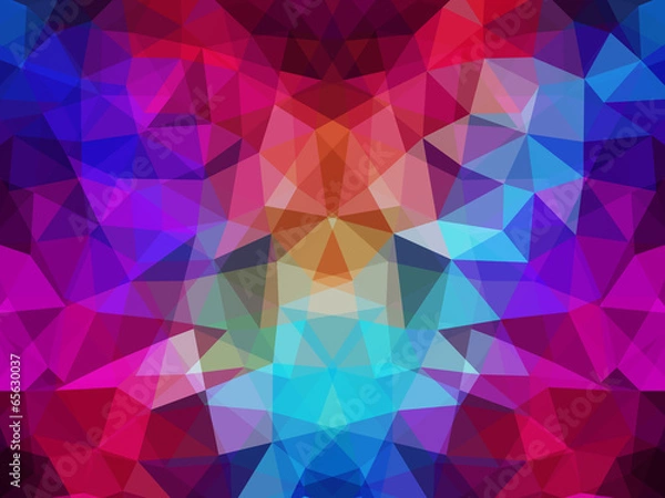 Fototapeta Abstract Geometrical Multicolored Background