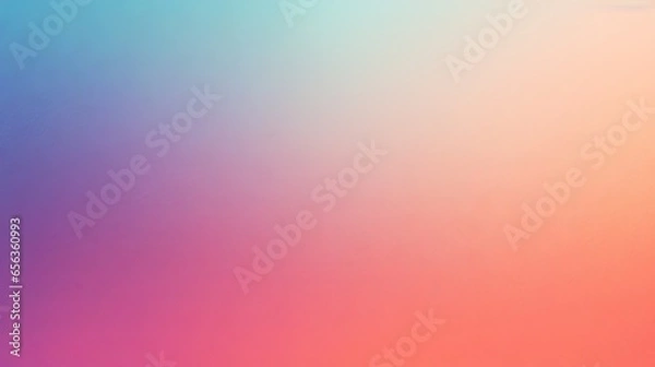 Fototapeta Colorful gradient noise grain background texture - abstract artwork