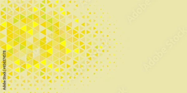 Fototapeta  Abstract Triangle colorful background or wallpaper with polygons, triangles or concave geometrical shapes with Copy space soft color
