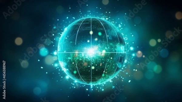 Obraz Smart network and Connection technology concept