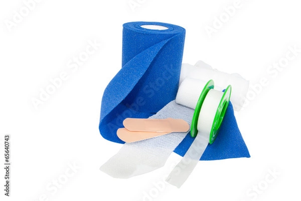 Obraz Verbandsmaterial Freisteller