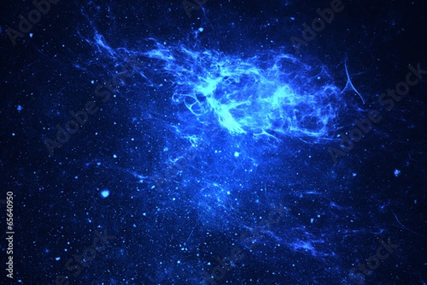 Fototapeta Deep space nebula