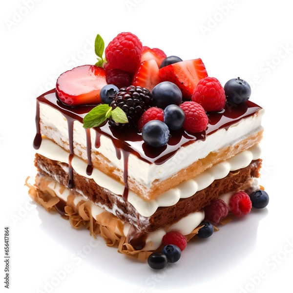 Obraz cake with berries