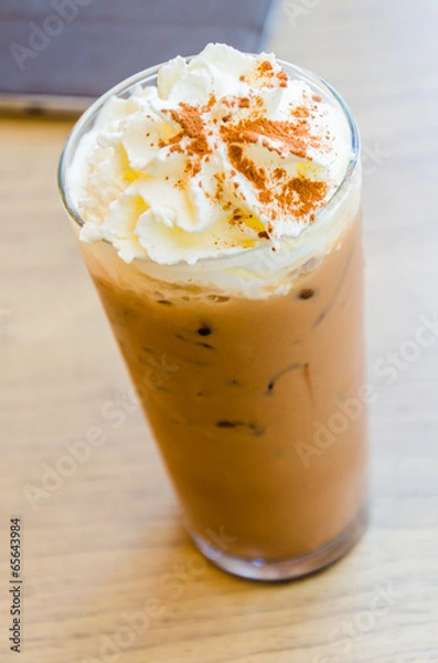 Obraz Iced coffee mocha